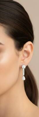 Abella Mazonit Küpe İthal - Nihan Dulon