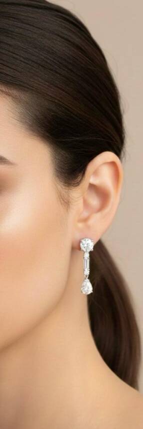 Abella Mazonit Küpe İthal - 1