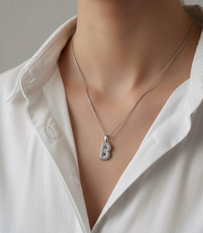 Adel Mira B harfi Kolye - 1