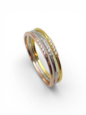 Alisa Üç Renk Yüzük - 