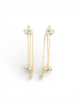 Ally Brynn Taşlı Küpe - 