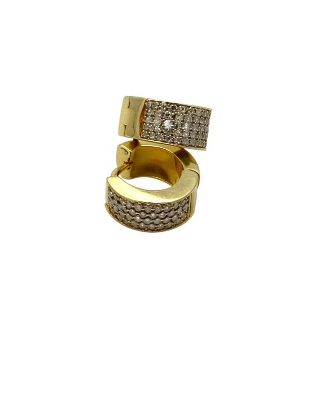 Amy Gold Halka Küpe - 1