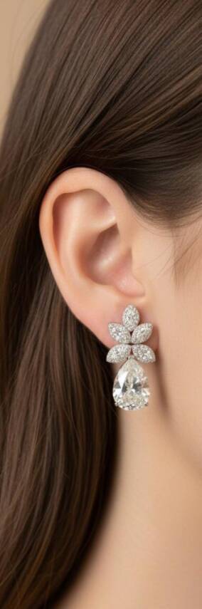 Angel Mazonit Küpe ithal - 1