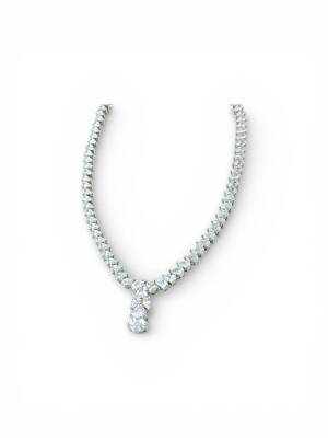 Angel Swarovski Taşlı İthal Kolye - 