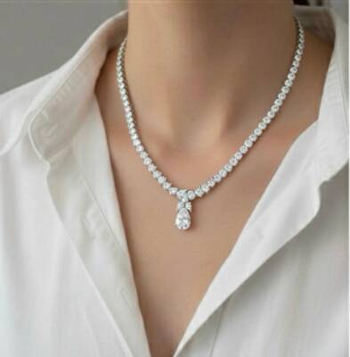 Angel Swarovski Taşlı İthal Kolye - 