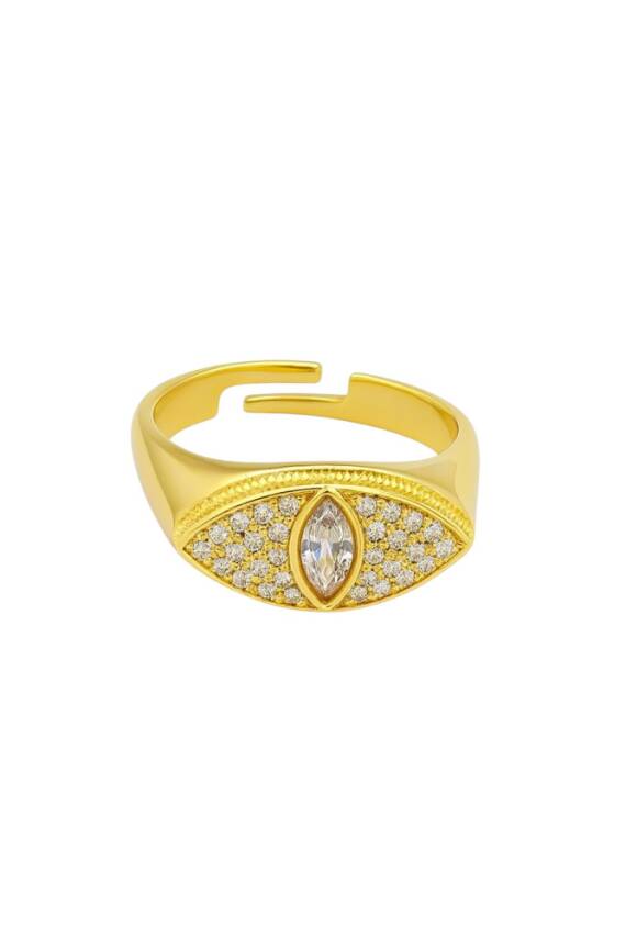 ANN Gold Renk Yüzük - 1