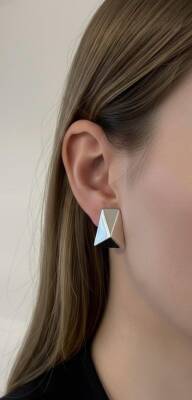 Ann Modern Küpe - Nihan Dulon