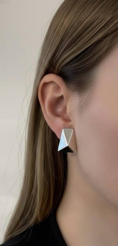 Ann Modern Küpe - 1