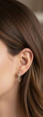 Bella Yıldız Küpe - Nihan Dulon