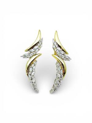 Berry Taşlı Küpe - (1)