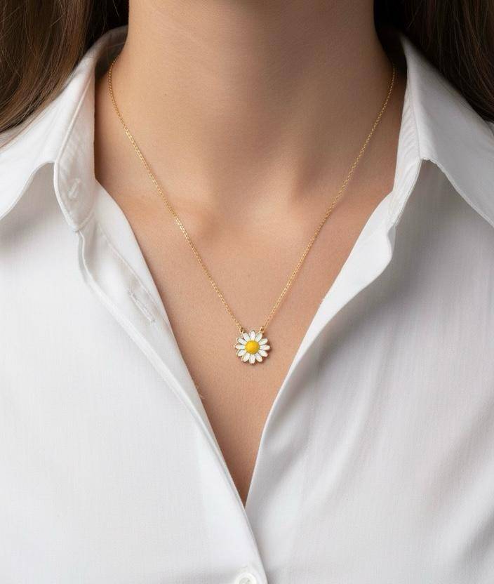 Bloom Çiçek Kolye - 1