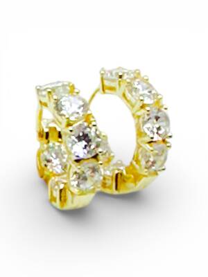 Britney Taşlı Küpe - 