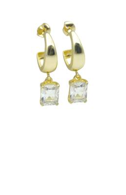 Carla Baget Taşlı Küpe - Nihan Dulon