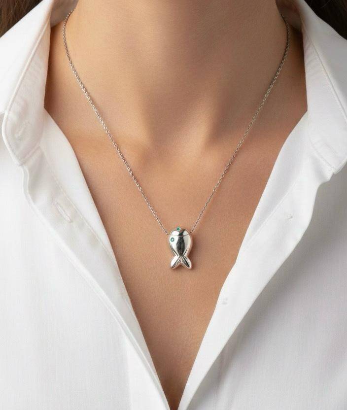 Casey Balık Kolye - 1