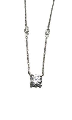 Clara Mazonit Tek Taş Zincir Kolye 8 mm - Nihan Dulon