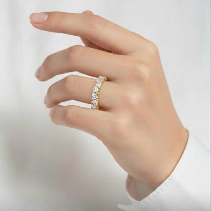 Cleo Taşlı Yüzük - 1