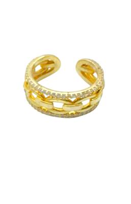 Daisy Gold Renk Yüzük - Nihan Dulon