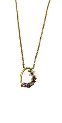 Darla Çiçek Figürlü Kolye - Nihan Dulon