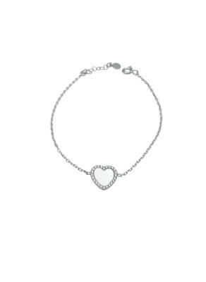 Della Sedef Taşlı Bileklik - 