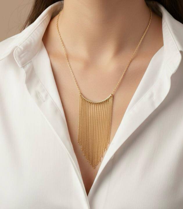 Desire Püsküllü Kolye - 1