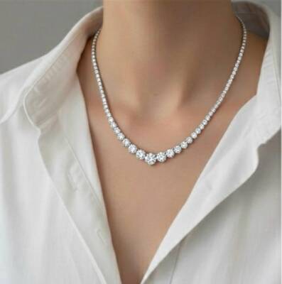 Diana Swarovski Taşlı İthal Kolye - 