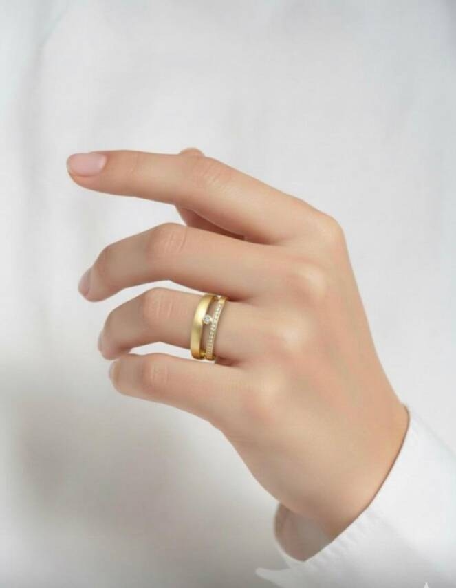 Dooly Taşlı Yüzük - 1