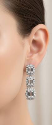 Dori Mazonit Küpe İthal - Nihan Dulon