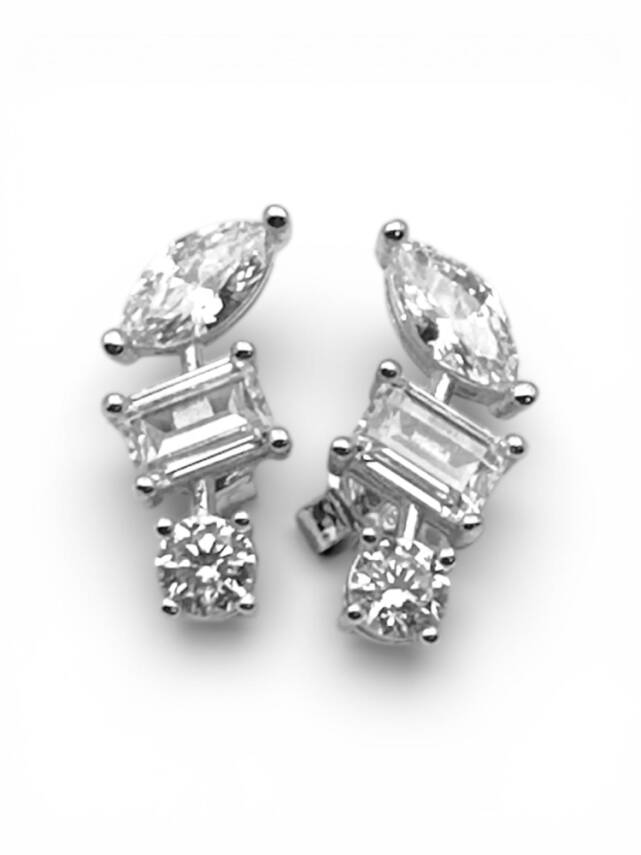 Elizabeth Taşlı Küpe - 1