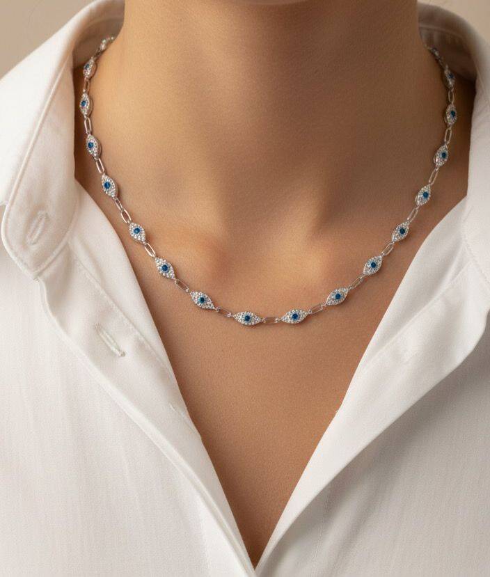 Elly Taşlı Kolye 2 - 1