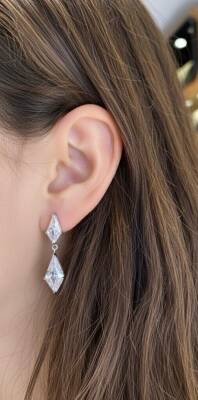 Elsi Mazonit Küpe - Nihan Dulon