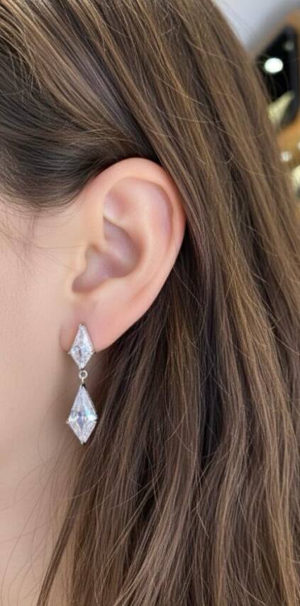 Elsi Mazonit Küpe - 1