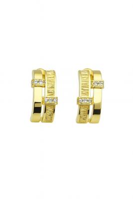 Emma Gold Renk Küpe - Nihan Dulon (1)