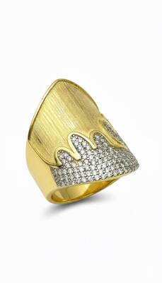 Emma Modern Yüzük - Nihan Dulon