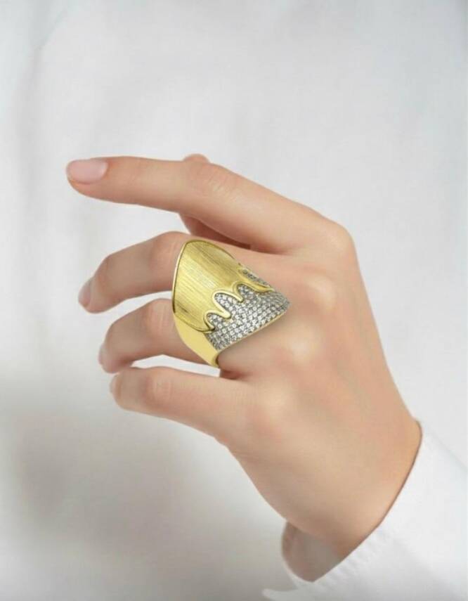 Emma Modern Yüzük - 1