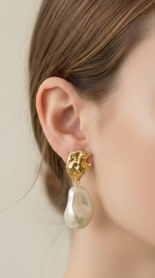 Freya İncili Küpe - 