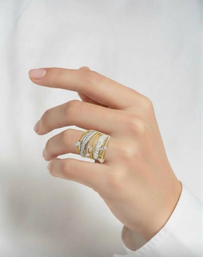 Gloria Modern Yüzük - 1