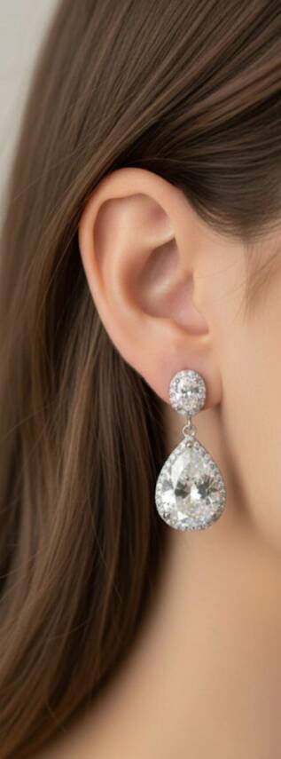 HELEN Mazonit Big Drop Küpe - 1