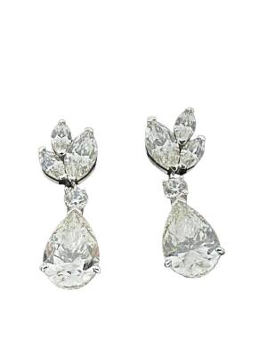 HELEN Mazonit Çiçek figürlü Damla Küpe - Nihan Dulon (1)