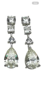 HELEN Mazonit Sallamalı Drop Küpe - Nihan Dulon (1)