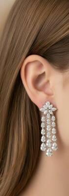 HELEN Mazonit Süzme Damla Küpe - Nihan Dulon