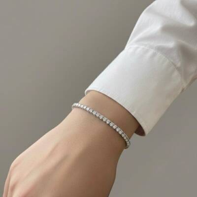 HERA 3,5 mm Mazonit Suyolu Bileklik - Nihan Dulon