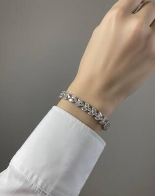 HERA Mazonit Çift sıra Damla Suyolu Bileklik - Nihan Dulon