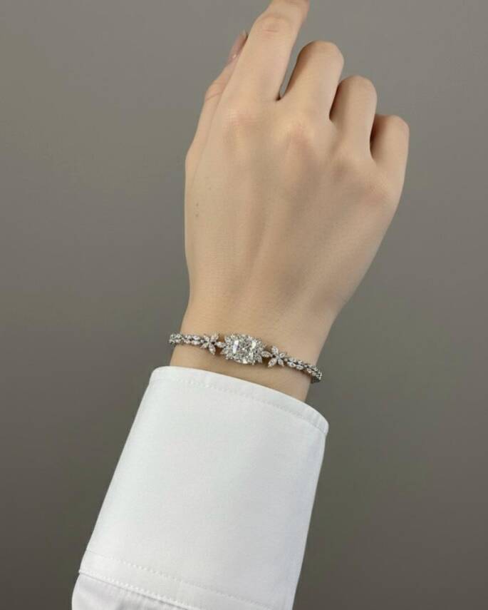 HERA Mazonit Kelebek taşlı Suyolu Bileklik - 1