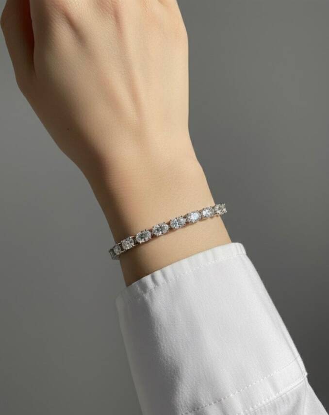 HERA Mazonit Oval taş Suyolu Bileklik - 1