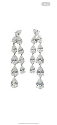 Hera Salkım Damla Küpe İthal - Nihan Dulon (1)