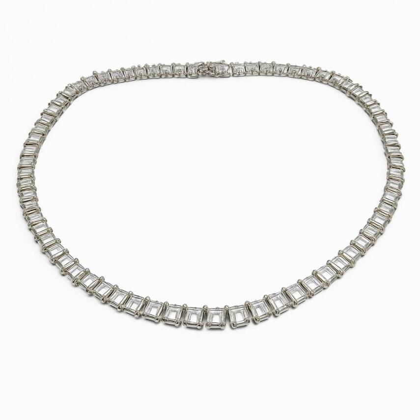 LUCY İthal Mazonit Baget Taşlı Kolye - 2