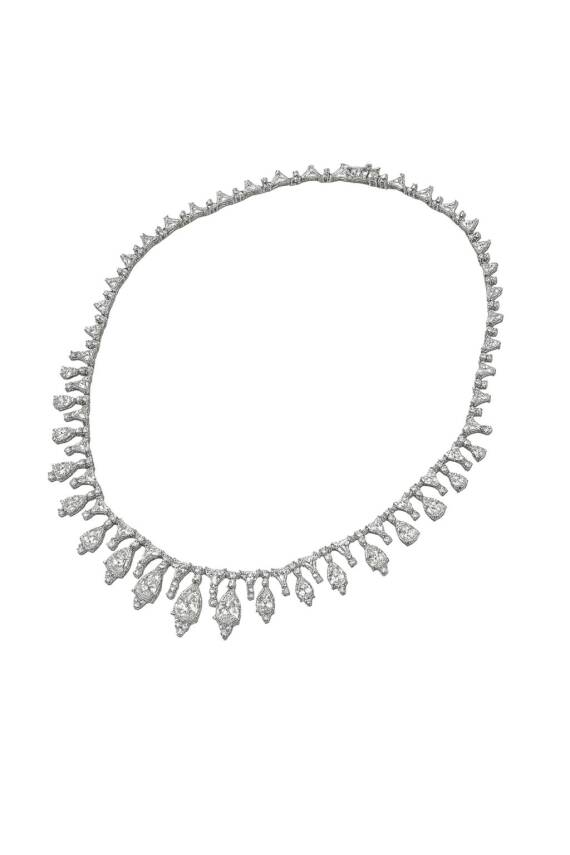 LUCY İthal Mazonit DamlaTaşlı Kolye - 2