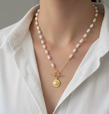 Jane İncili Kolye - 