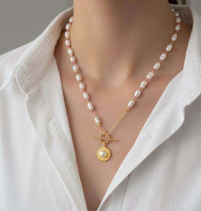 Jane İncili Kolye - 1