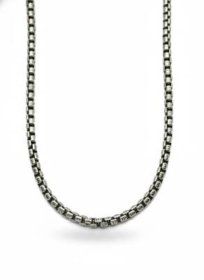 Jarrell Rodium Zincir 55 cm - Nihan Dulon